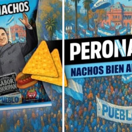 "Peronachos", el snack sabor choripán que es furor en redes sociales