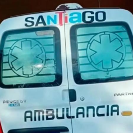 Un empleado público fue a un hotel alojamiento en una ambulancia municipal