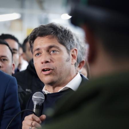 Axel Kicillof y su dura crítica a Milei por el acto en Moreno