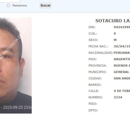 Detuvieron en Bolivia a un prófugo por el triple crimen de Florencio Varela