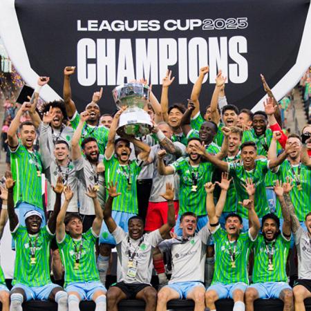 Seattle Sounders goleó al Inter Miami y es el nuevo campeón de la Leagues Cup