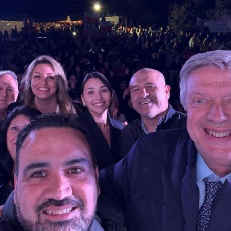 Fabián Luayza y Mauricio D´Alessandro cerraron la campaña de Nuevos Aires en Berazategui