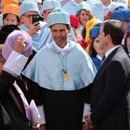 Rafael Nadal también hizo historia en la universidad: Doctor Honoris Causa en Salamanca