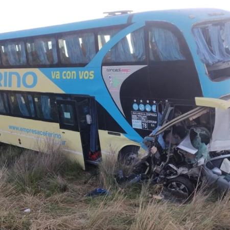 Siniestro vial: un muerto y tres heridos tras un triple choque en la zona de Villarino