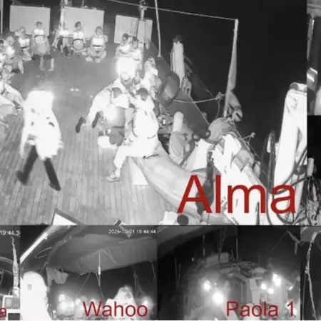 En ruta a Gaza la Global Sumud ingresa en aguas de alto riesgo