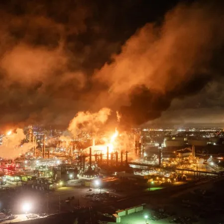 Chevron en llamas: el misterio detrás del incendio en El Segundo