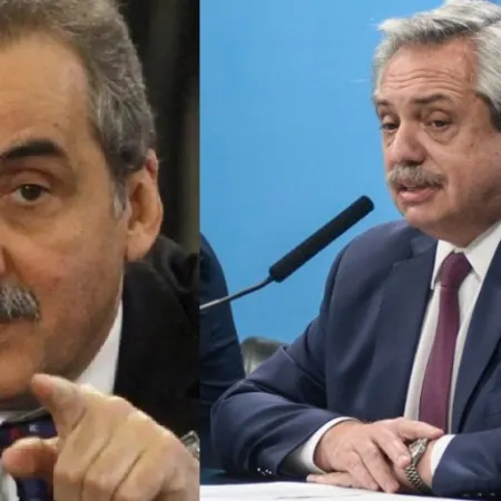 Alberto Fernández celebró la crítica de Roberto Navarro contra Guillermo Moreno