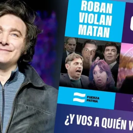 Javier Milei lanzó una encuesta en X con duros ataques a dirigentes peronistas