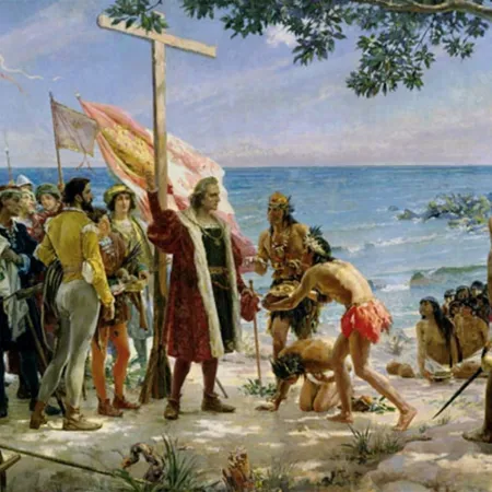 El Gobierno difundió un video que ensalza a Colón y su “proceso de civilización”
