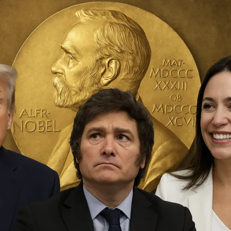 El Nobel que Milei sueña, Trump envidió y Corina Machado convirtió en símbolo