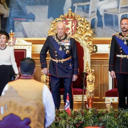 Noruega inaugura su 170º Parlamento bajo la mirada del rey Harald V