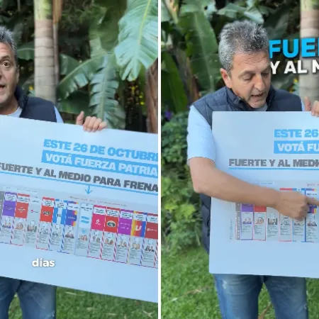 "Fuerte al medio": Massa reapareció y recordó la derrota de Milei en PBA
