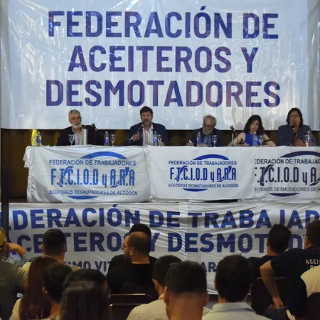 Aceiteros llamaron a no votar a quienes avalan la reforma laboral