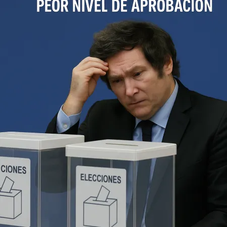 A dos días de las elecciones el gobierno enfrenta su peor nivel de aprobación