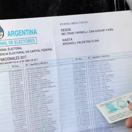 La CNE habilitó el padrón definitivo para consultar el lugar de votación