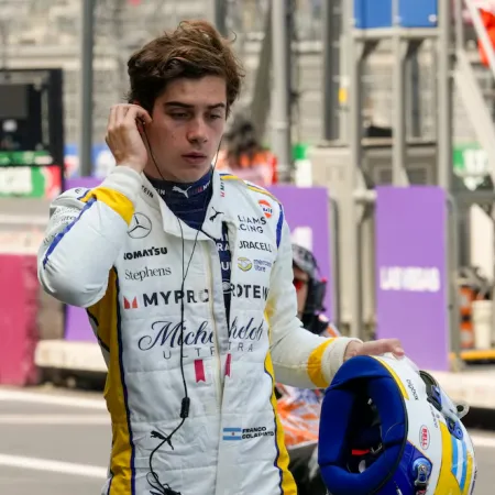 Franco Colapinto terminó noveno en la primera práctica en el GP de México