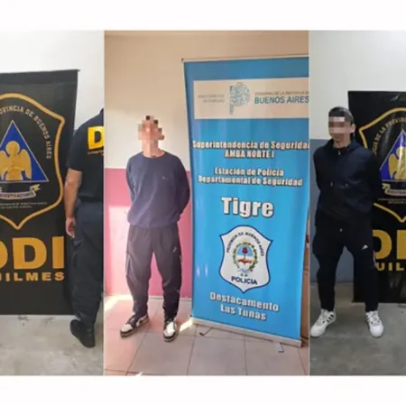 Nueve prófugos fueron detenidos en Buenos Aires mientras acudían a votar