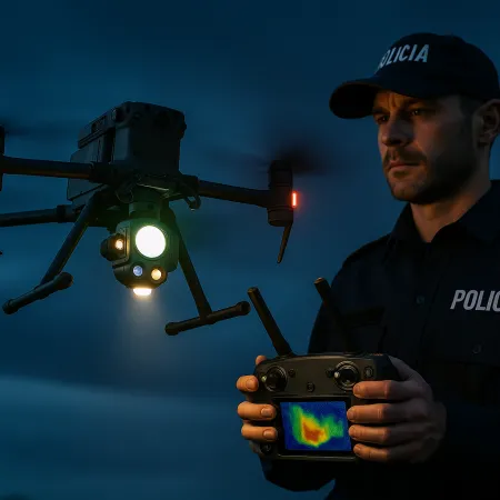 Drones que ven en la oscuridad: cómo la tecnología aérea cambió las investigaciones criminales