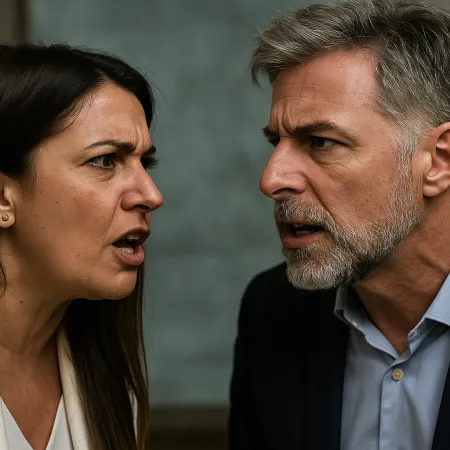 Cruce explosivo y acusaciones mutuas de maltrato entre Marcela Pagano y Horacio Cabak