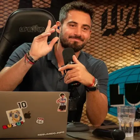 Nico Occhiato enojado con el Martín Fierro de canales de streaming