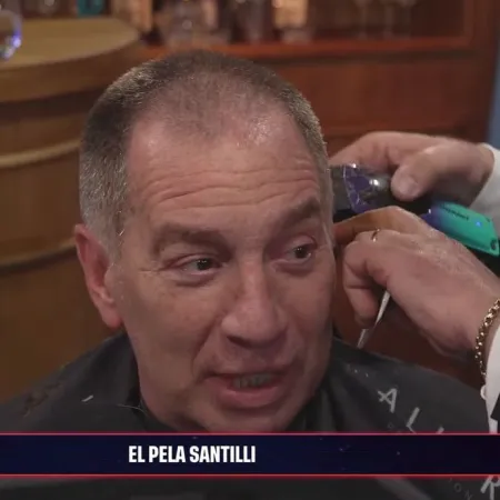 Diego Santilli se rapó en vivo tras el triunfo de La Libertad Avanza
