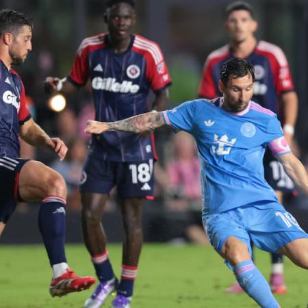 Inter Miami venció 4-1 a New England con un recital de asistencias de Messi