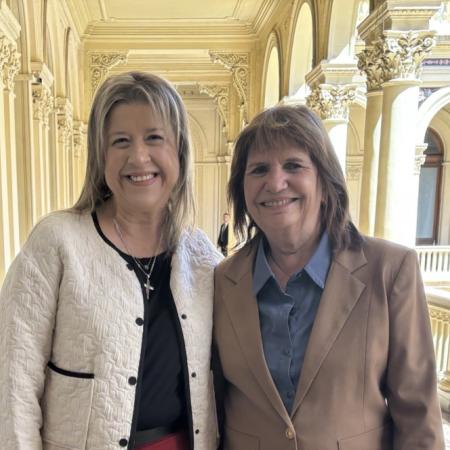 Patricia Bullrich presentó en Casa Rosada a su posible sucesora en Seguridad