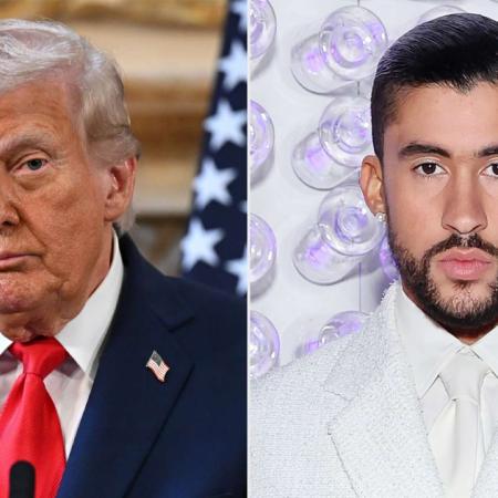 Donald Trump contra Bad Bunny: "Nunca he oído hablar de él; no sé quién es"