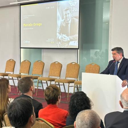 Orrego anunció que eliminará un impuesto y pidió “defender los intereses de San Juan”