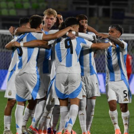 Argentina goleó a Australia y selló su pase a octavos en el Mundial Sub-20