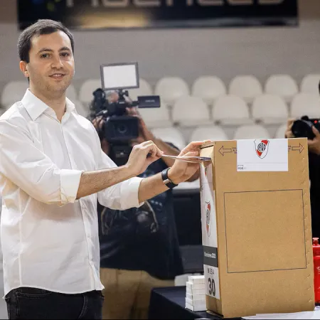 Stefano Di Carlo es el nuevo presidente de River Plate y el más votado de la historia