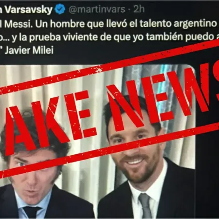 Martín Varsavsky cayó en una fake news y felicitó a un “Messi libertario” que nunca existió