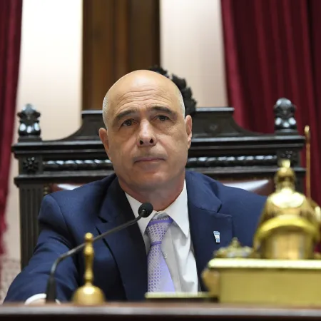 Bartolomé Abdala ratificó que seguirá en la presidencia provisional del Senado hasta febrero de 2026