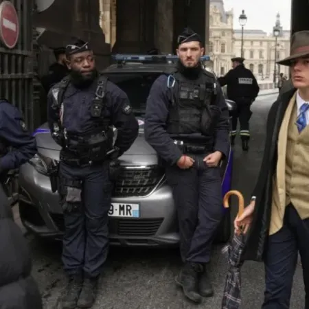 París y el falso detective del Louvre: la historia detrás de la foto viral