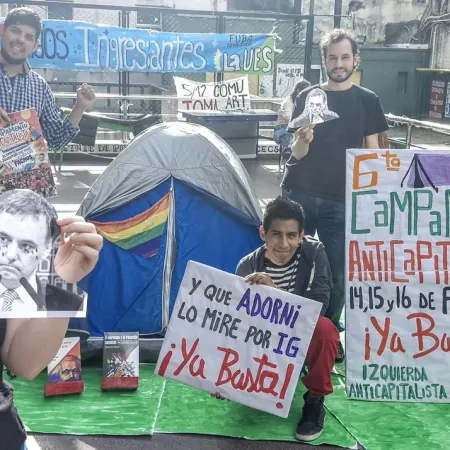 Adorni ironizó sobre un “Campamento Anticapitalista” en la UBA: “Ojalá recauden mucho”