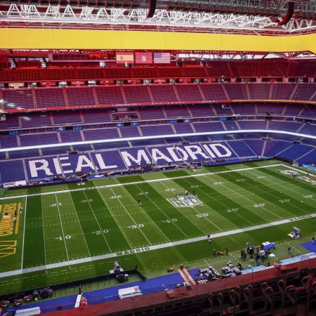 El fútbol americano desembarca en España con un partido en el Santiago Bernabéu