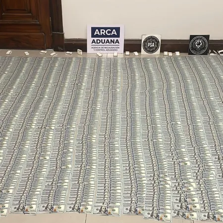 Una alfombra de dólares: la PSA desbarató una red de lavado y secuestró cerca de USD 840 mil en Córdoba