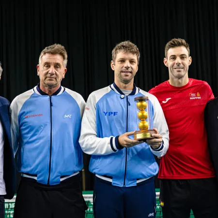 Horacio Zeballos, homenajeado por la AAT tras un año histórico en el dobles