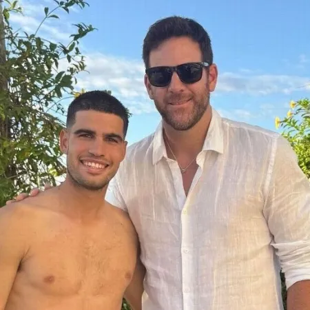 Del Potro, entre el reencuentro con Alcaraz y su nuevo rol en Acapulco