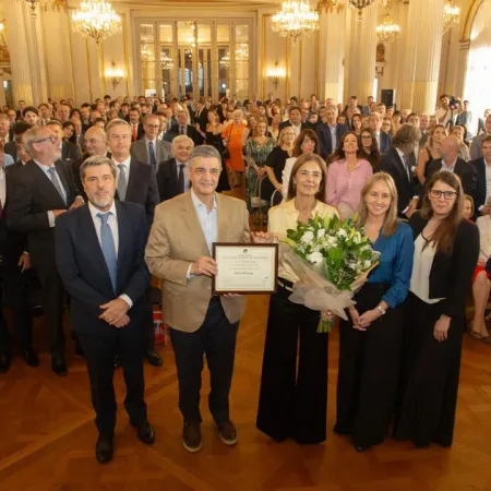 Marcela De Langhe fue distinguida como Personalidad Destacada en Ciencias Jurídicas