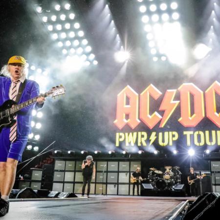 AC/DC causó un pequeño sismo en Australia