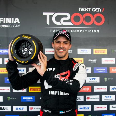 Matías Rossi voló en Uruguay y logró la pole Nº 25 en el TC2000
