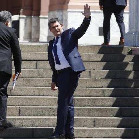 Santilli recibió a Orrego y pidió coordinación con los gobernadores