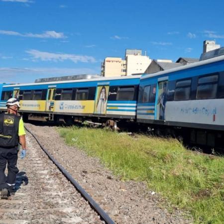 Descarriló una formación del tren Sarmiento en Liniers: 15 personas resultaron heridas