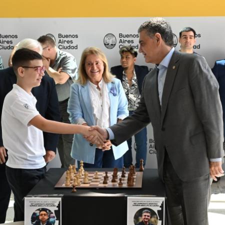 Con Faustino Oro, la Ciudad recibe el 100° Campeonato Argentino de Ajedrez