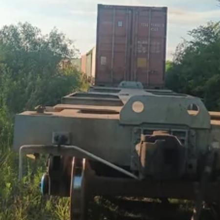 Descarriló un tren de carga con cemento en Misiones, sin registrarse heridos