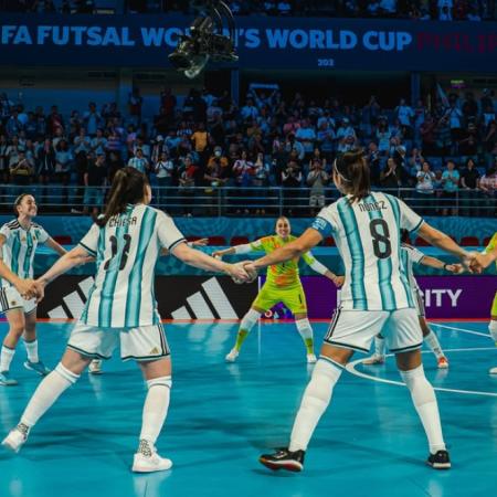 Argentina goleó a Filipinas y avanzó con puntaje ideal en el Mundial de futsal