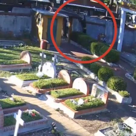 Arrestan a un saqueador de tumbas en Olivos gracias a un sistema de cámaras con inteligencia artificial