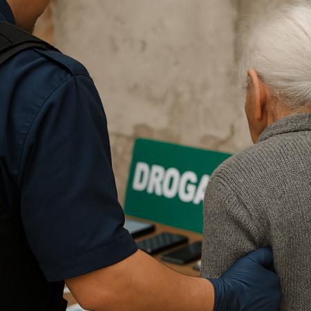 Acusan y detienen a una anciana de 77 años por vender drogas en su casa de Orán