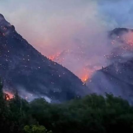 Incendio en Epuyén: el fuego habría sido iniciado por causas humanas